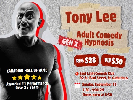 TONY LEE - Adult Comedy Hypnosis
