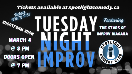IMPROV NIAGARA SHORT FORM SHOW (Mardi Gras Edition)
