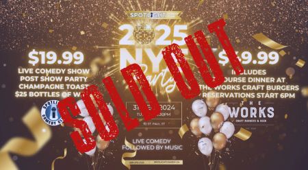 New Years Eve 2025 *****SOLD OUT!*****
